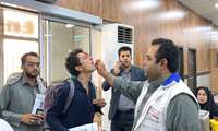 پایش سلامت قریب به ۲۵ هزار نفر زائر اباعبدالله الحسین (ع) توسط مرزبانان سلامت در میرجاوه 